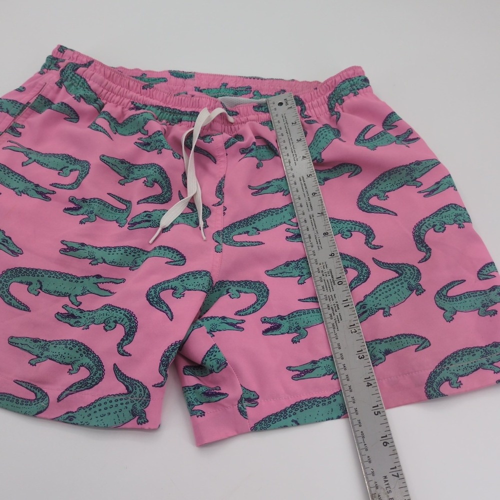 Chubbies Swim Trunks Mens Large Pink The Glades 5.5" Inseam Mesh Lined Quick Dry - Picture 6 of 8